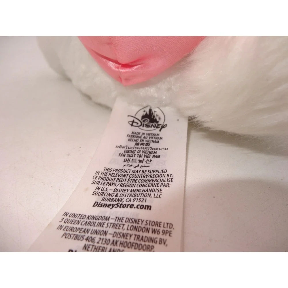 Disney Parks Marie Aristocats Big Feet Paws Plush 14